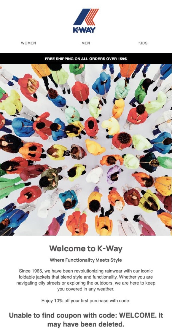 Email K-Way